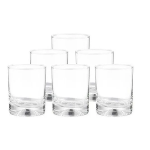 Set De Vasos Cristar Manhatan / 6 Piezas / 340 Cc