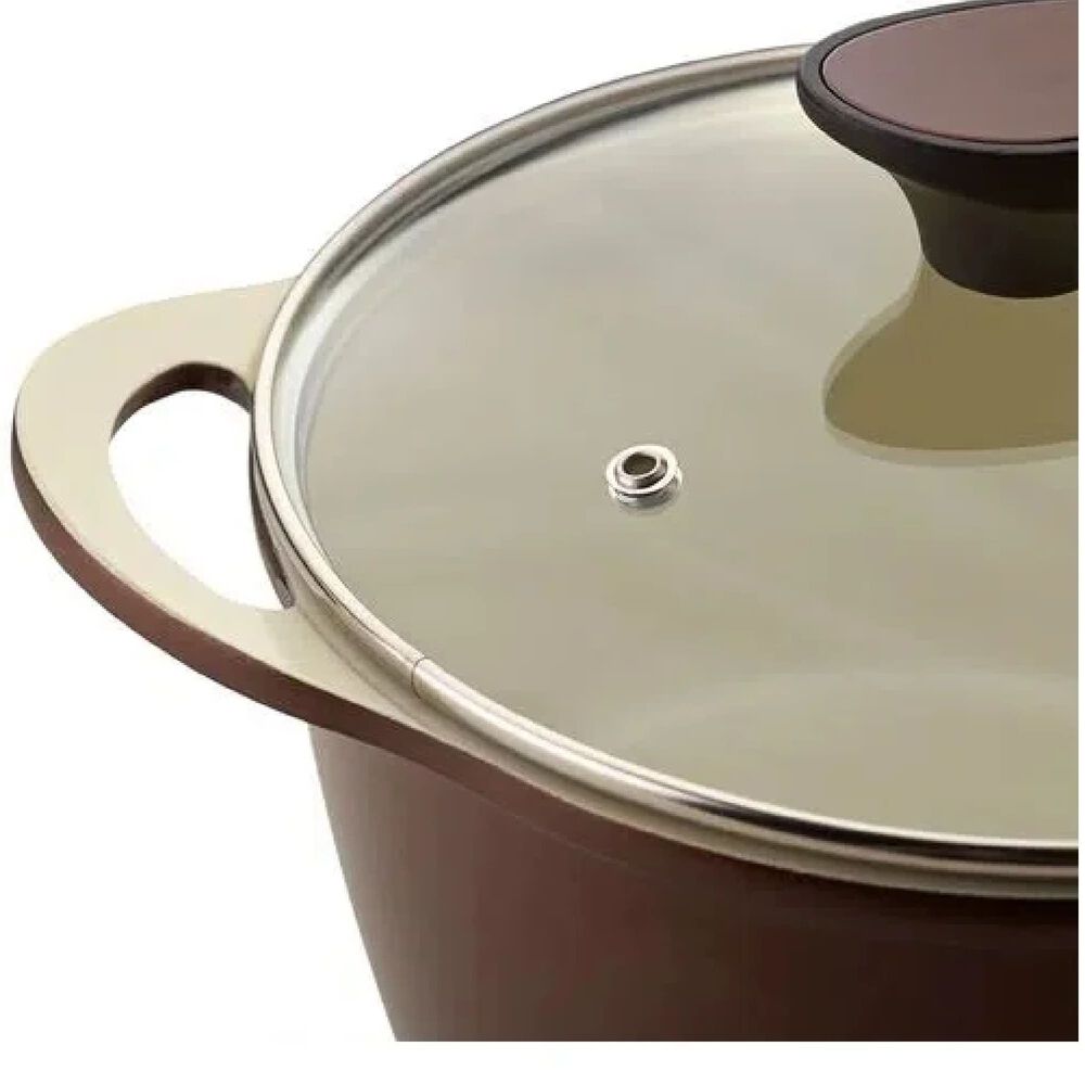 Bateria De Cocina Ceramica Blanca Profesional 7 Piezas image number 2.0