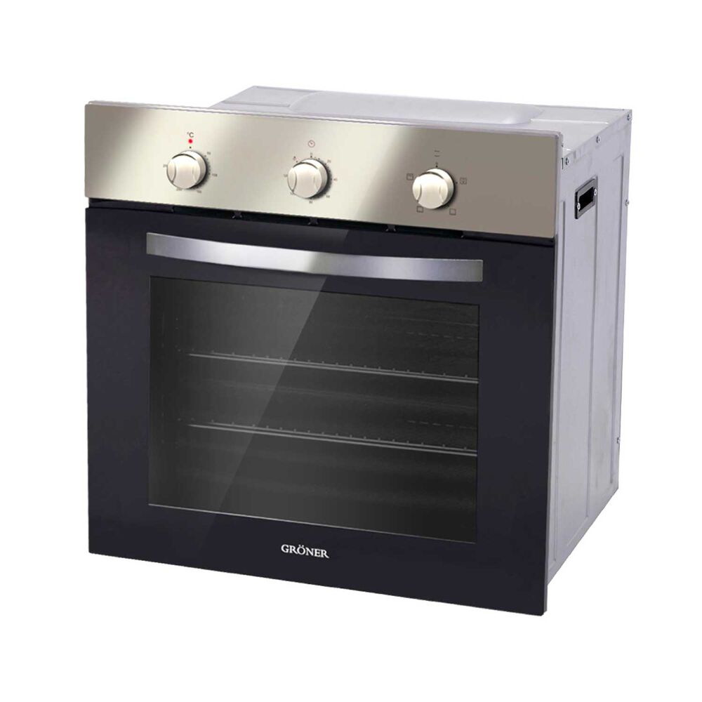 Horno El&eacute;ctrico Empotrable Grner Inox 4f 60l image number 0.0