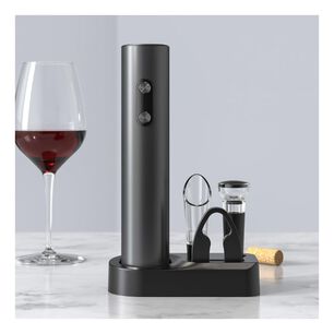 Set Saca Corchos Destapador De Vinos A Pilas