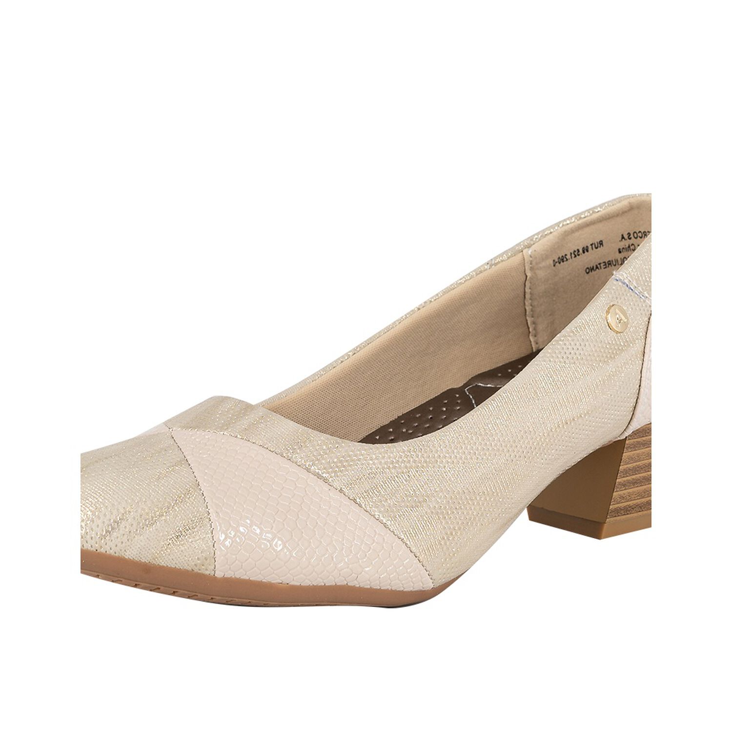 Zapato Colima Beige Alquimia image number 3.0