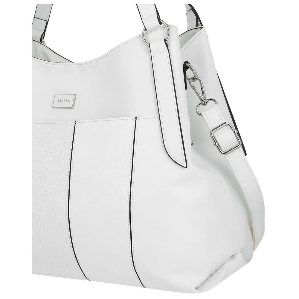 Cartera De Hombro Secret Pretoria Sc6 L Blanco image number 4.0