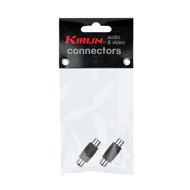 Adaptador Rca Kirlin Acero Niquelado B 2704