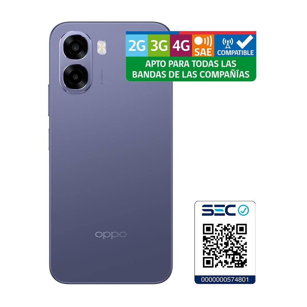 Smartphone Oppo A6x / 128 GB / Purpura / Liberado image number 9.0