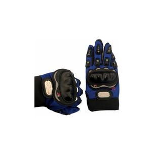 Guantes Para Moto Protecci&oacute;n Pvc Color Azul - Ps