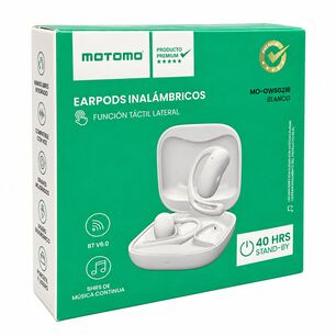 Motomo Mo-ows G218 Aud&iacute;fonos Clip Ear Bluetooth Blanco