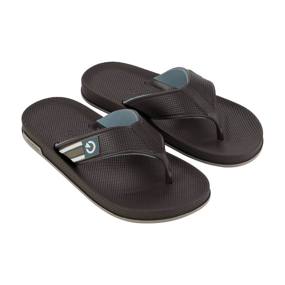 Sandalia Hombre Marr&oacute;n/azul Siena Cartago image number 1.0