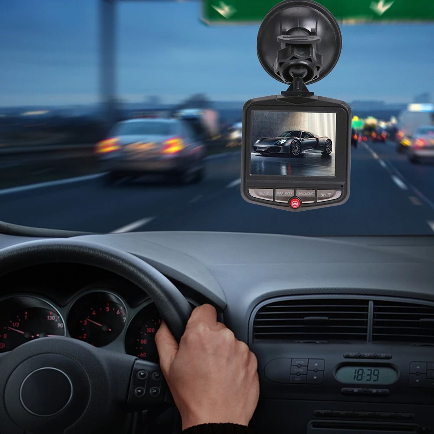 C&aacute;mara Dvr Full Hd 1080p Para Auto | Seguridad Y Grabaci&oacute;n De Conducci&oacute;n image number 5.0