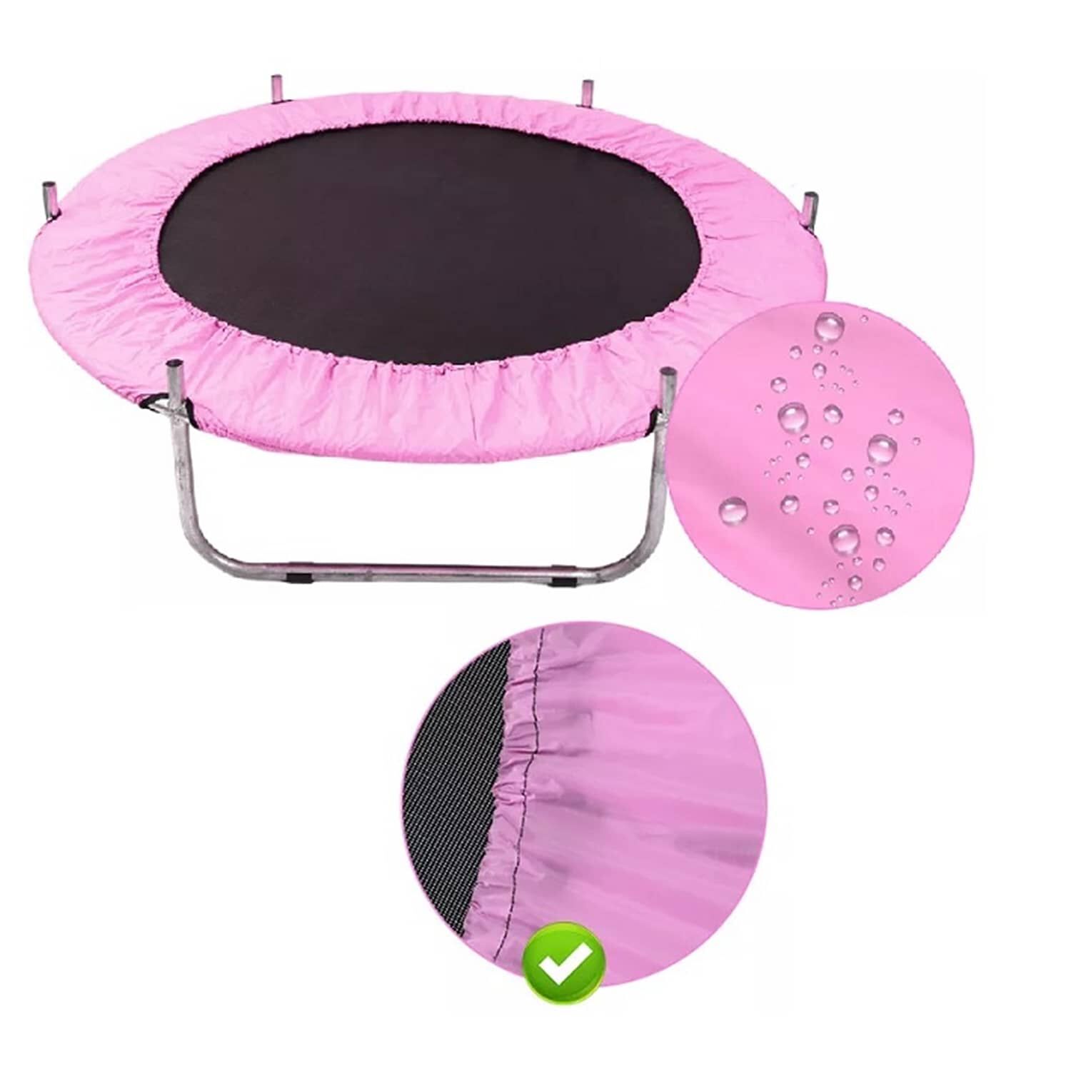 Cama Elastica Trampolin De Ni&ntilde;os Rosada image number 4.0