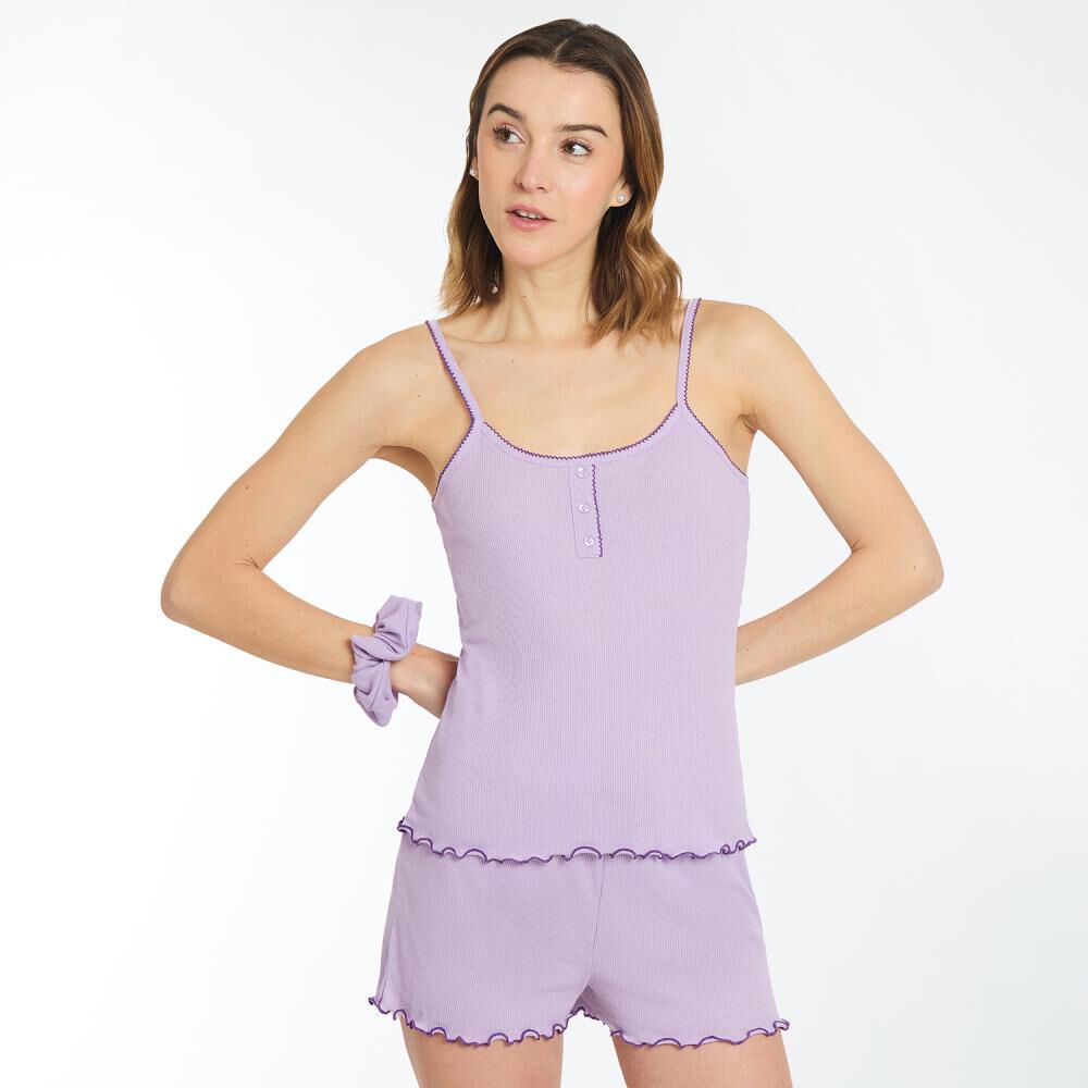 Pijama Sin Manhas + Colet Mujer Freedom image number 0.0