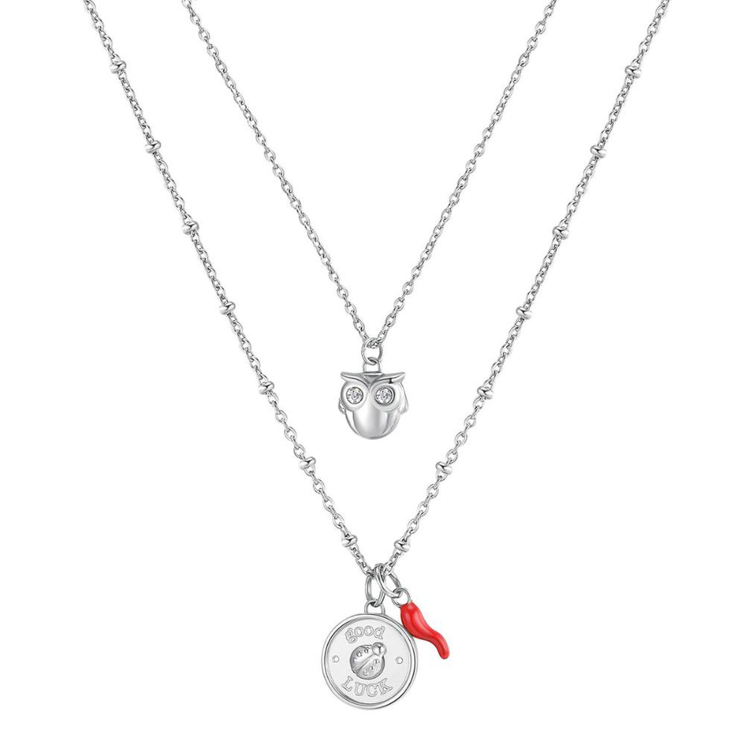 Collar Brosway Chakra Plateado Bhkn068 image number 1.0
