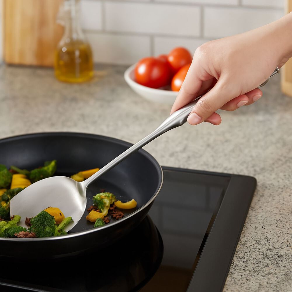Espatula Plana De Cocina Wens 38cm Acero Inoxidable image number 1.0