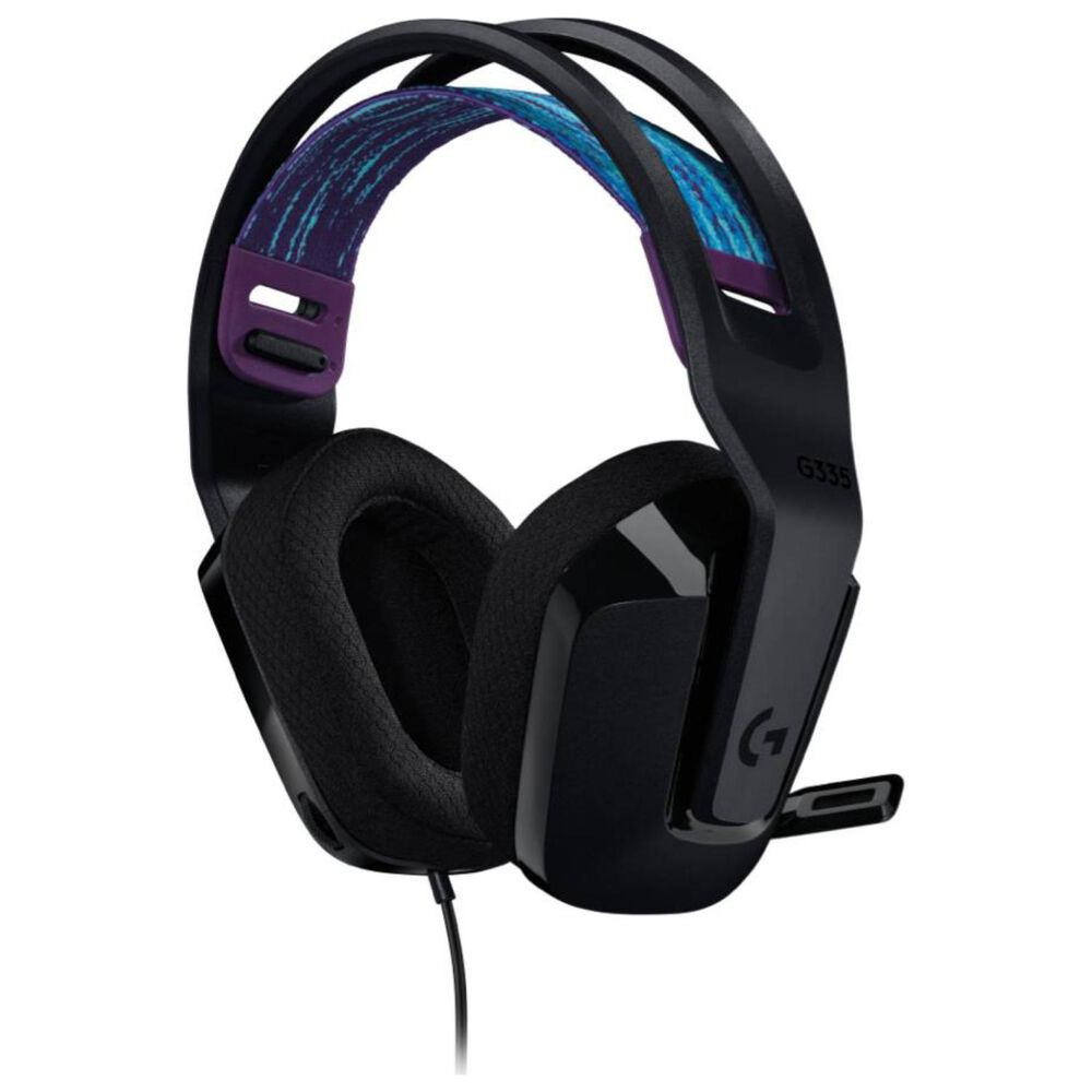 Audifono Gamer Jack 3.5 Pc Ps5 Ps4 Xbox Negro G335 image number 1.0
