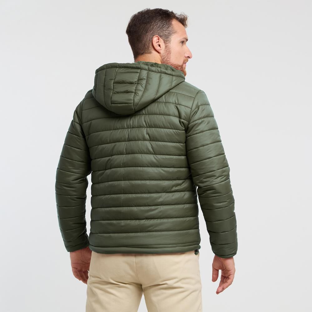 Parka Lisa Regular Cuello Alto Con Capucha Hombre Herald image number 1.0