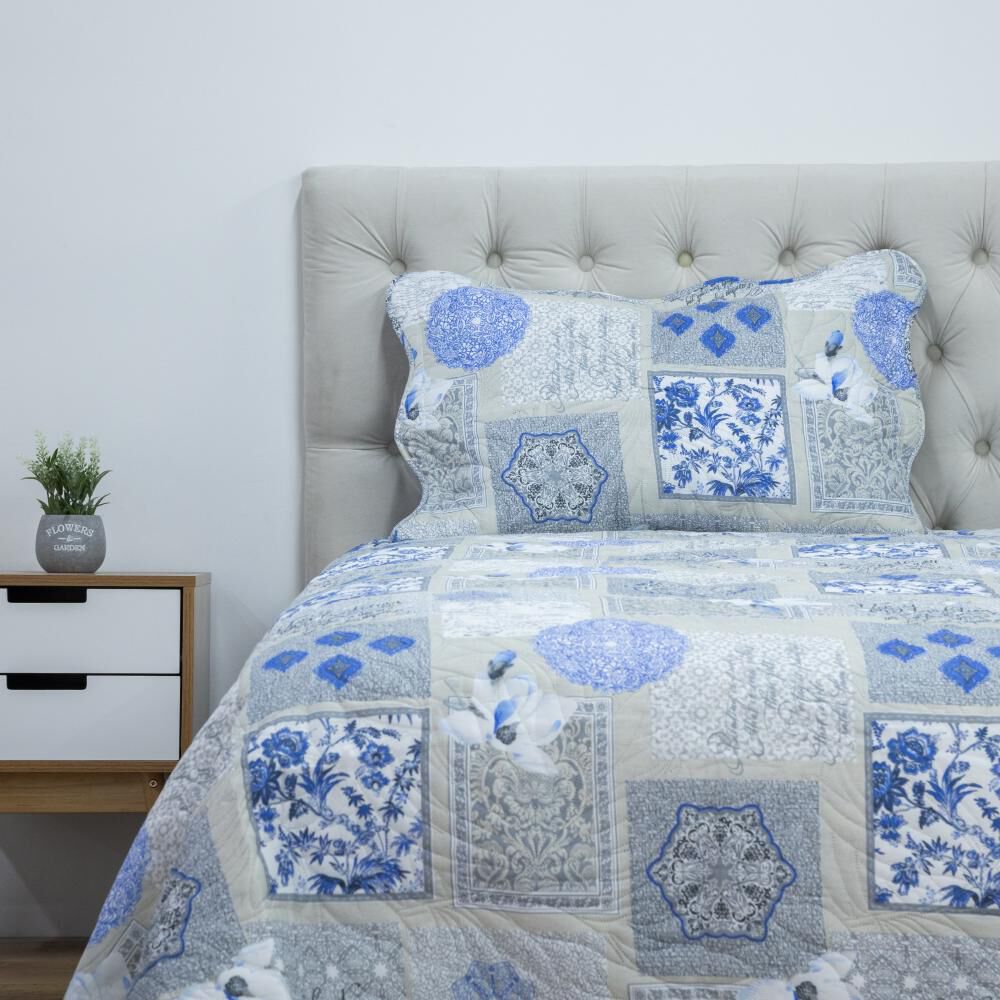 ▷ Cubrecama Casaideal Milan / 1.5 Plazas - Cubrecamas, Quilt y Set Quilt en  【Hites】