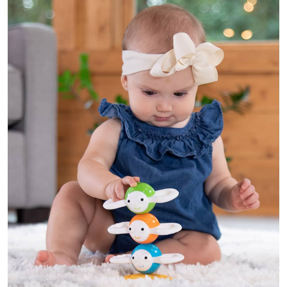 Dizzy Bees Mordedor Apilable Con Iman Fatbrain Toys image number 7.0