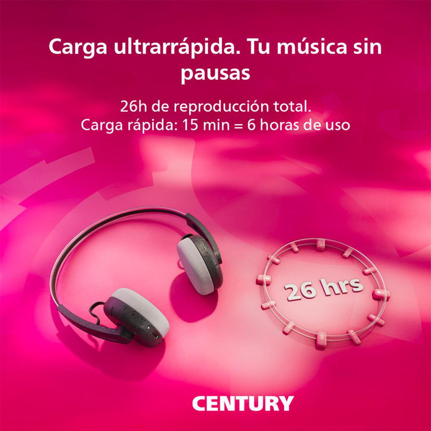 Aud&iacute;fonos Bluetooth Philips Tah2000bk image number 6.0