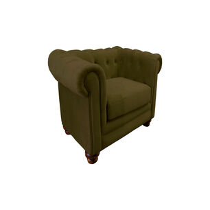 Sofa Florencia 1 Cuerpo Tela Velvet Verde
