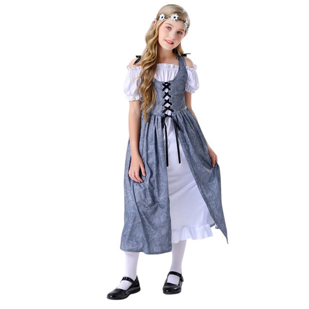 Disfraz Infantil Campesina Campo Medieval image number 3.0