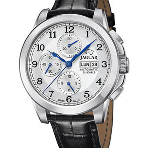 Reloj J975/1 Jaguar Plateado Hombre Automatico