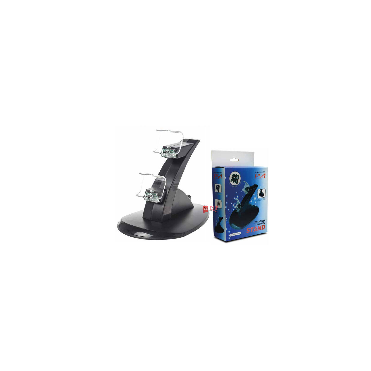 Cargador Base Dock Dual Para Controles Ps4 - Ps image number 1.0