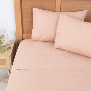 Sabana 144 Hilos 2 Plazas Malva