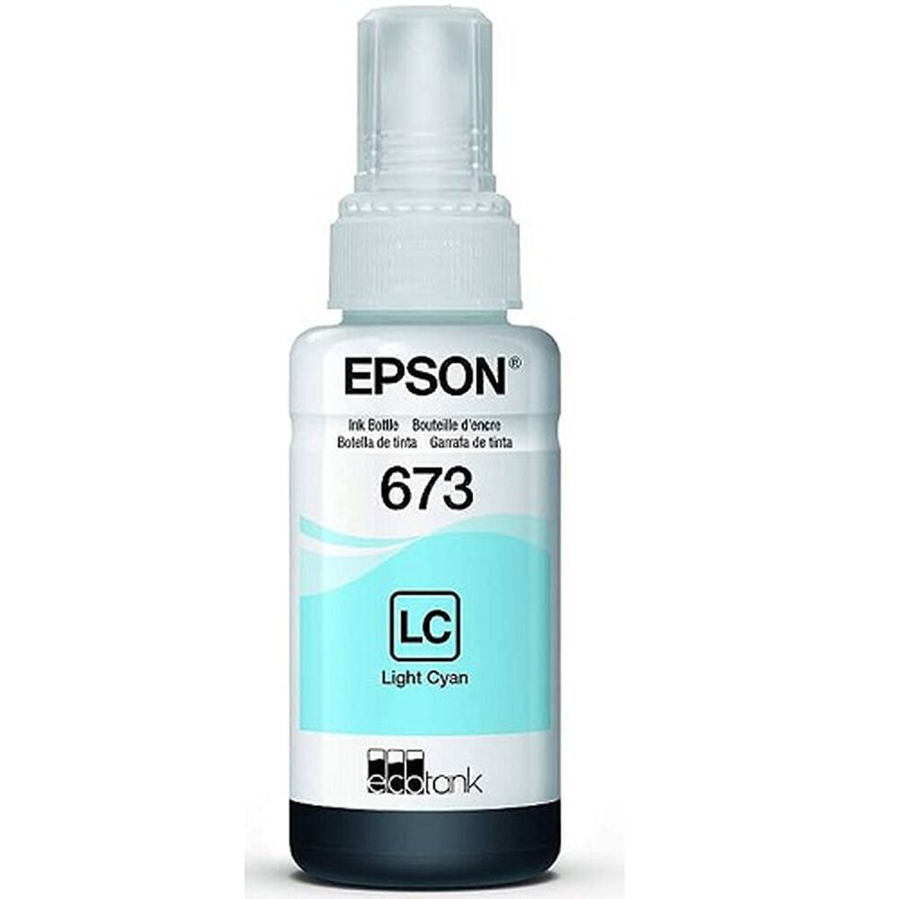 Botella 673 / T673520 Cyan Claro Epson image number 1.0