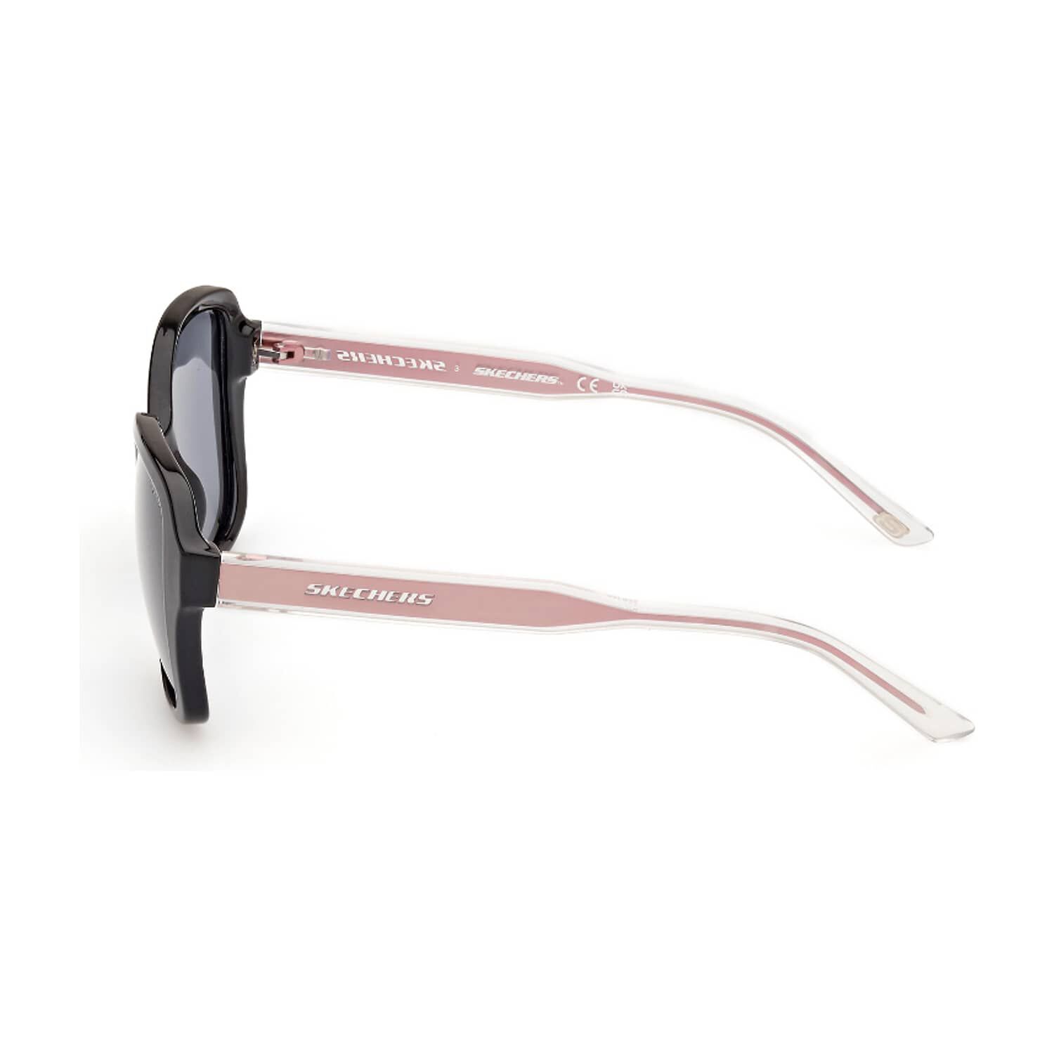 Lentes De Sol Negro Brillante Polarizados Skechers image number 2.0