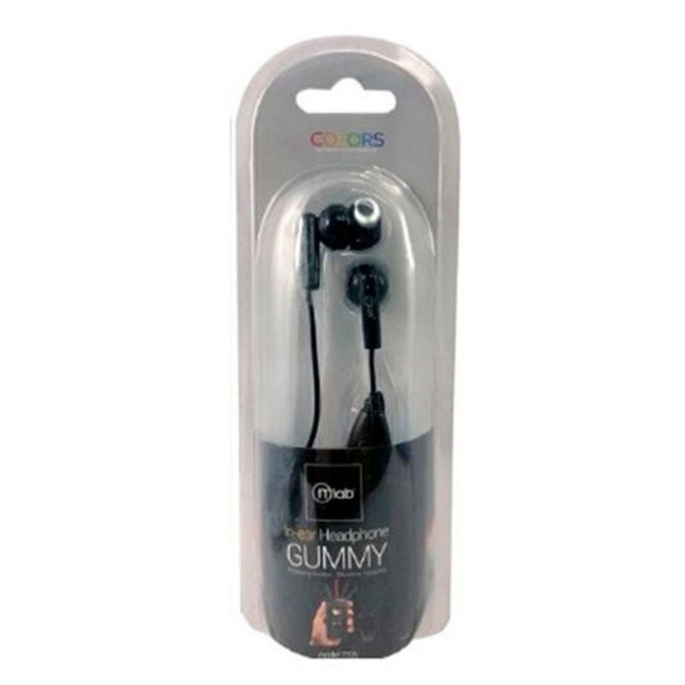 Audifonos Manos Libres Jack 3.5 In Ear Negro Gummy image number 3.0
