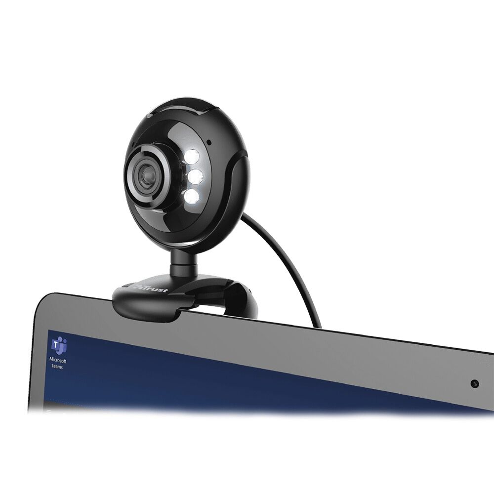 Webcam Camara Web Hd Usb Microfono Con Luz Led image number 3.0