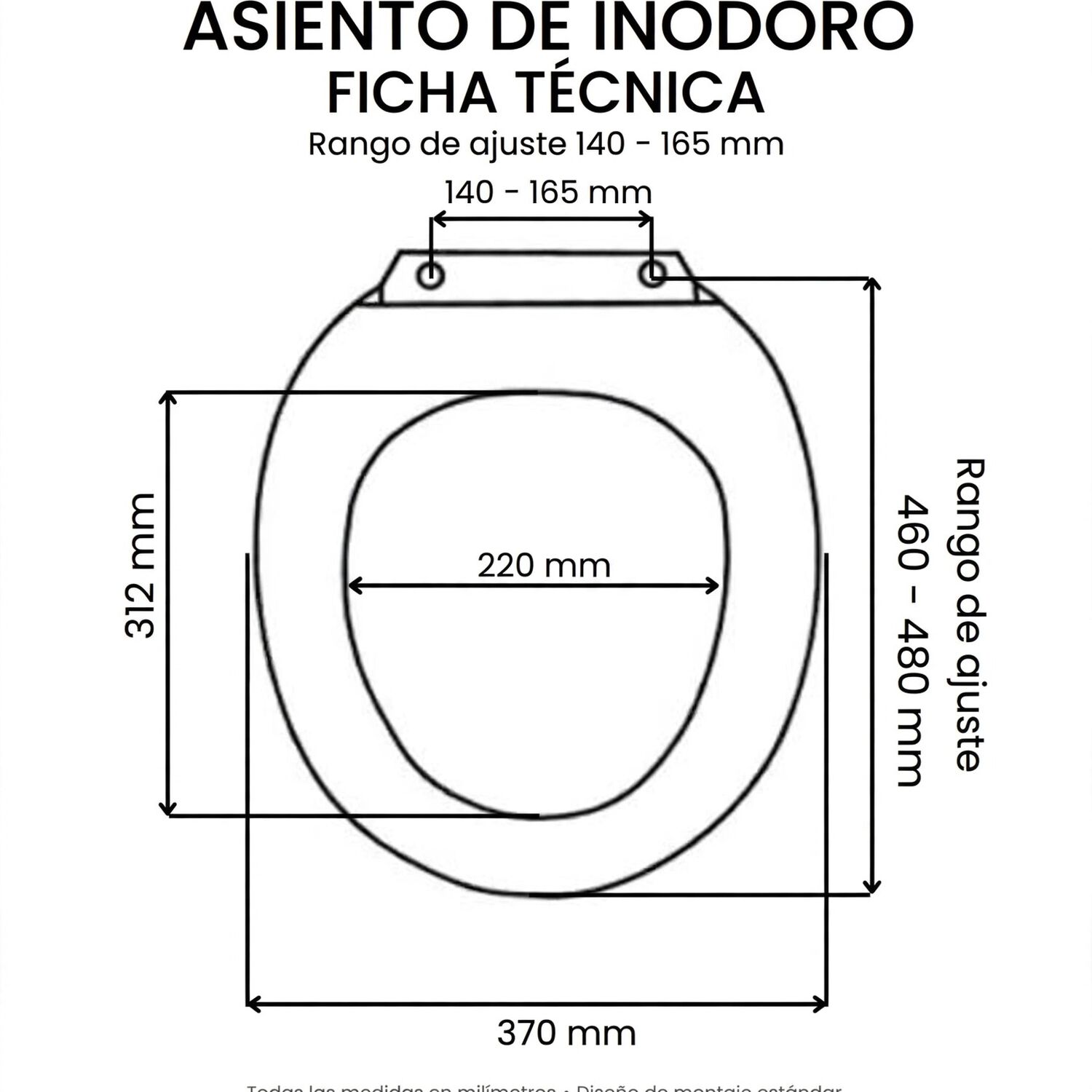 Tapa Asiento Para Wc Modelo Modern Marca Taumm Color Blanco image number 4.0