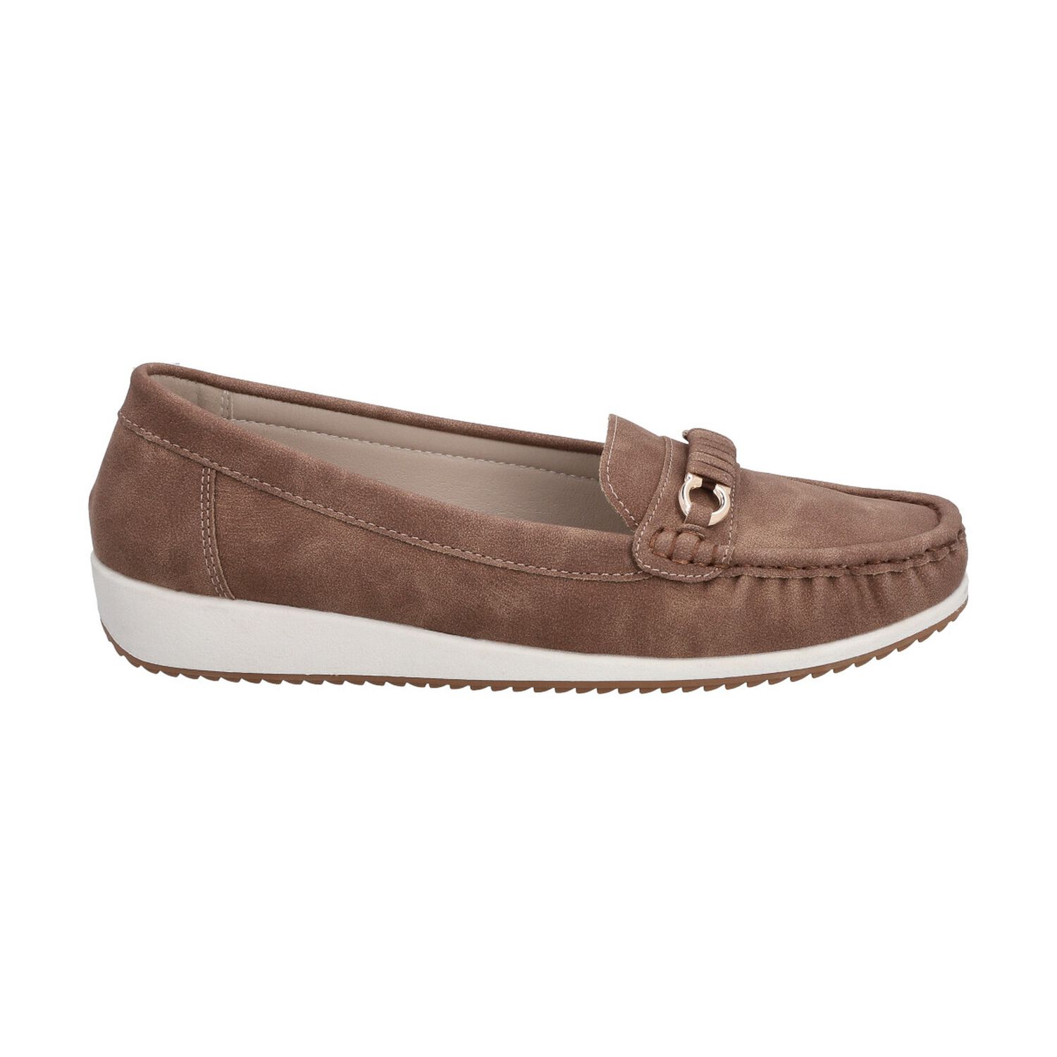 Mocas&iacute;n Mujer Camel Lali Police image number 0.0