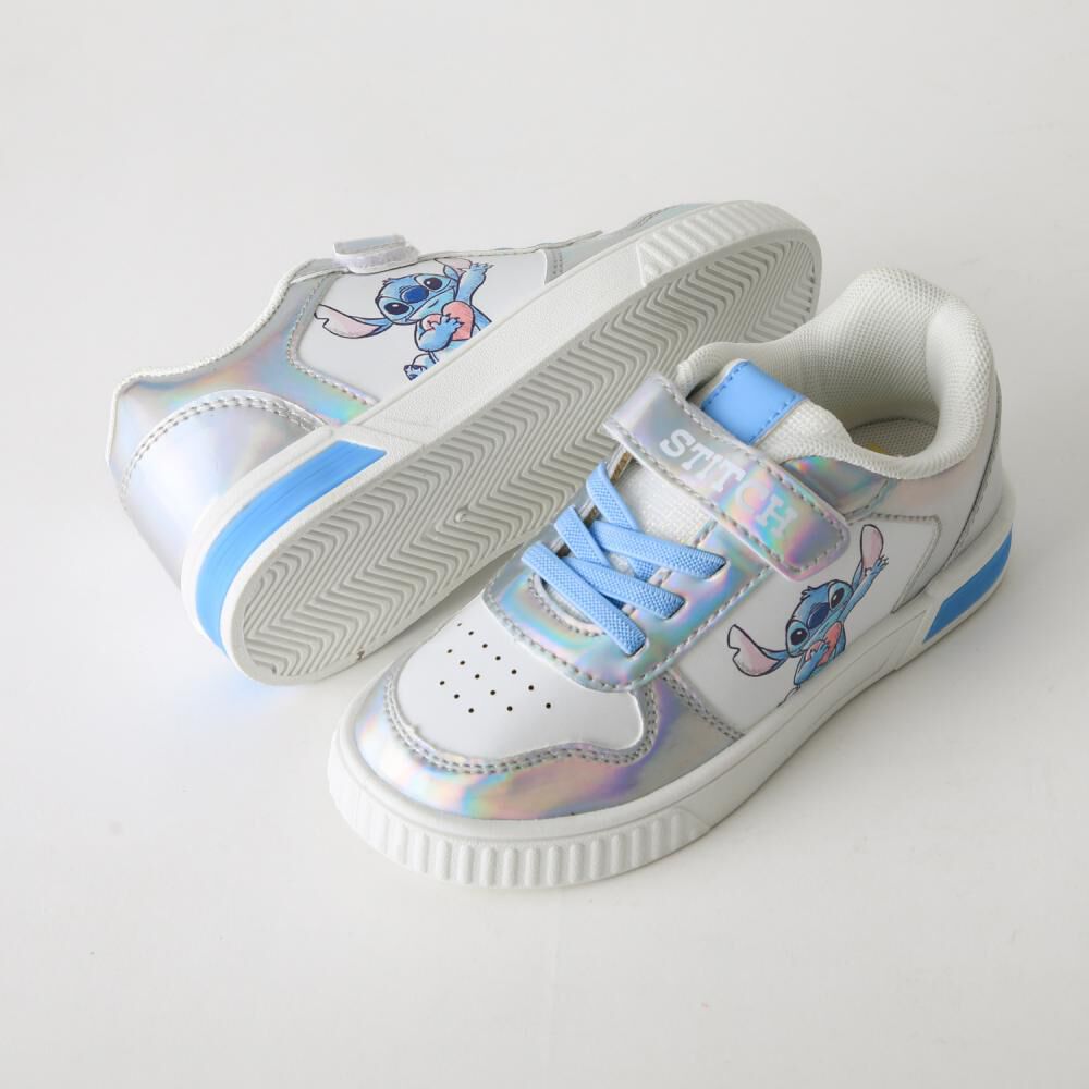 Zapatilla Infantil Ni&ntilde;a Disney Stitch Blanco image number 3.0