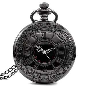 Reloj De Bolsillo Con Diseño De Números Romanos