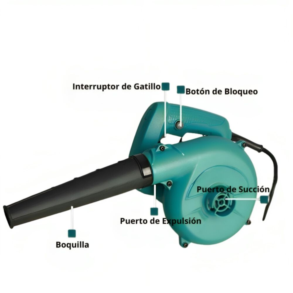 Sopladora De Aire El&eacute;ctrico Corriente Limpieza image number 3.0