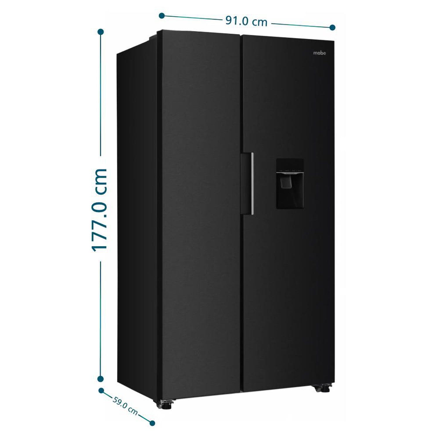 Refrigerador Side By Side Mabe Msc480lmrps0 / No Frost / 436 Litros / C image number 3.0