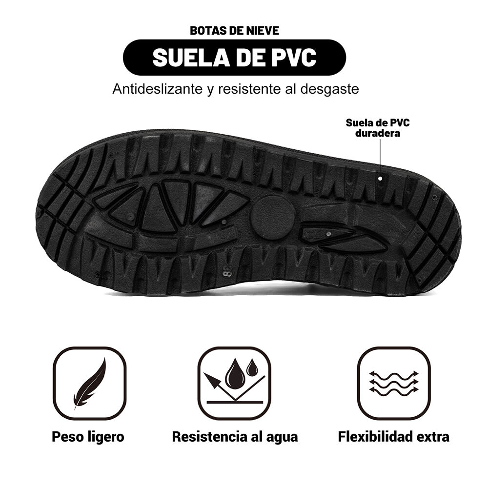 Botin Térmico Casual Mujer Gamuza Antideslizante Weide Sl25 image number 8.0