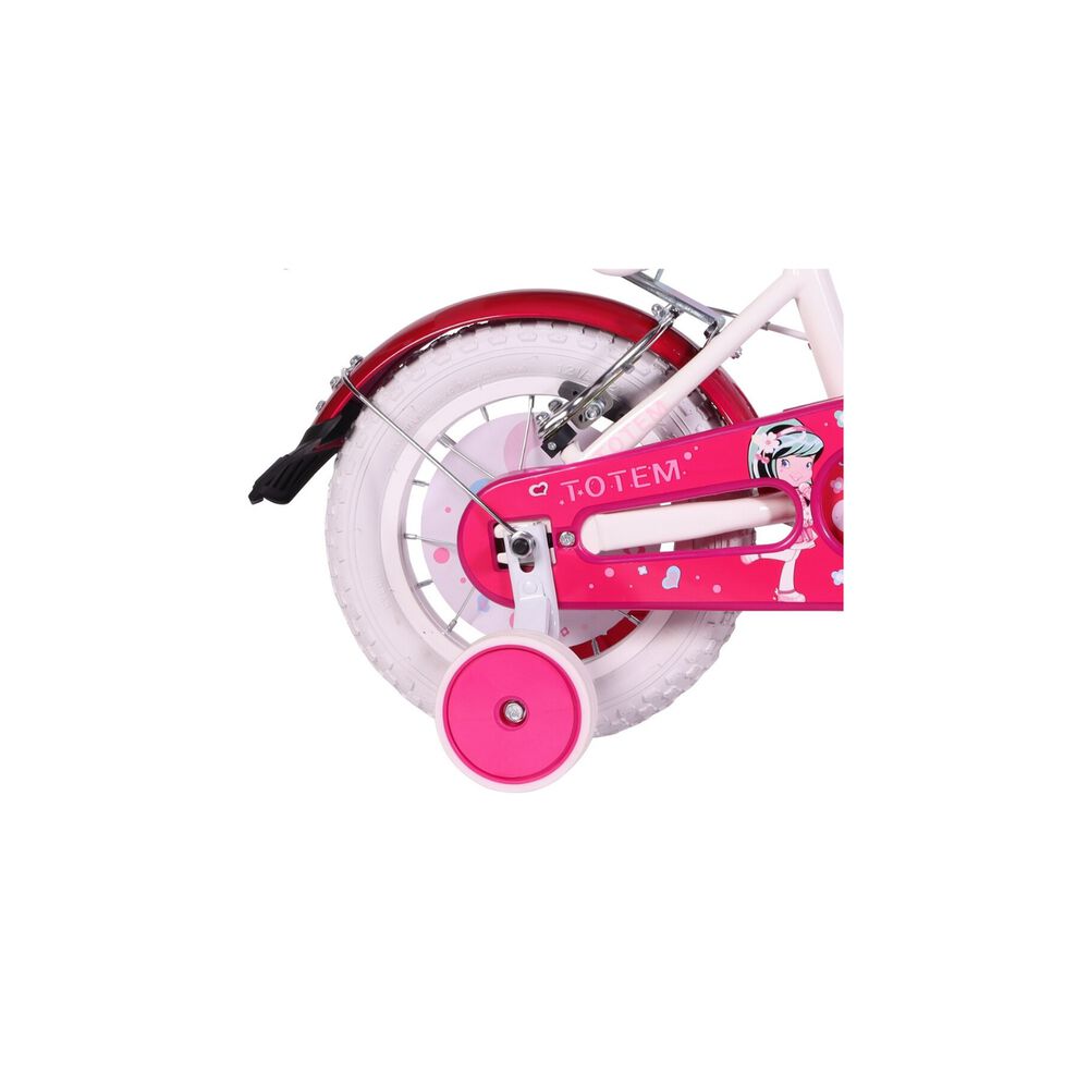 Bicicleta Totem Infantil Aro 12 Pretty Girl Color Blanco image number 2.0