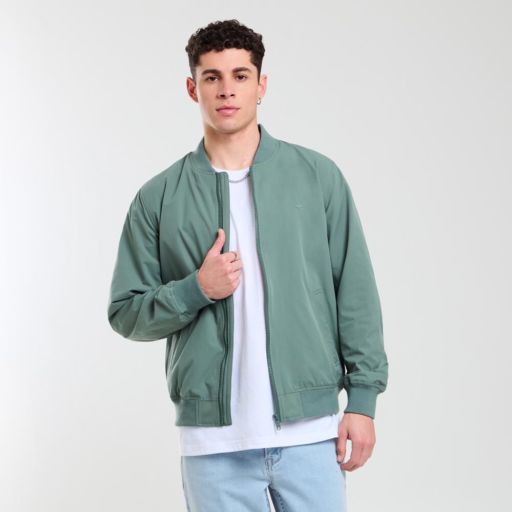 Chaqueta Bomber Slim Cuello Redondo Hombre Skuad image number 0.0