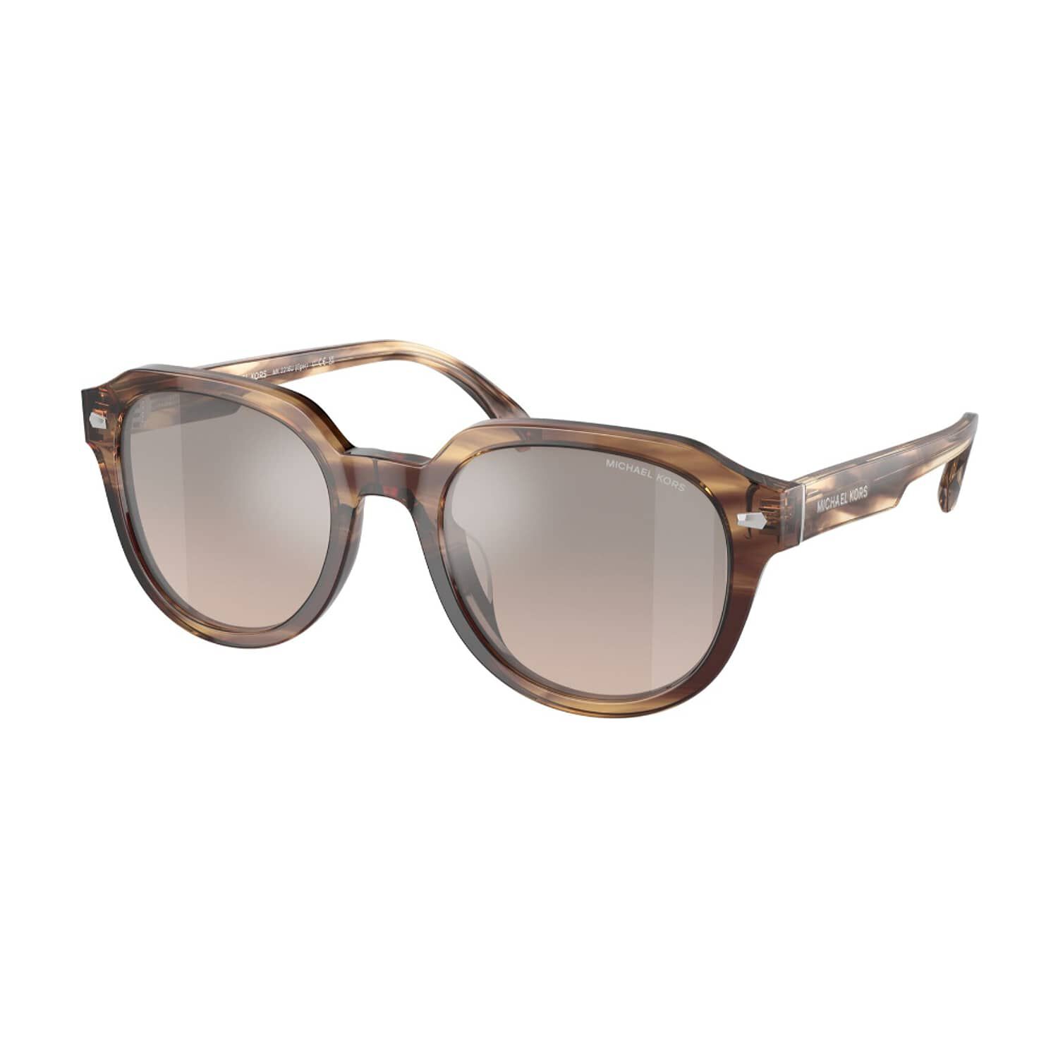 Lentes De Sol Eger Marr&oacute;n Degrad&eacute; Espejados Michael Kors image number 1.0