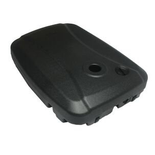 Quitasol Lateral Caf&eacute; Oscuro + Base De 60 Litros Pvc Ruedas