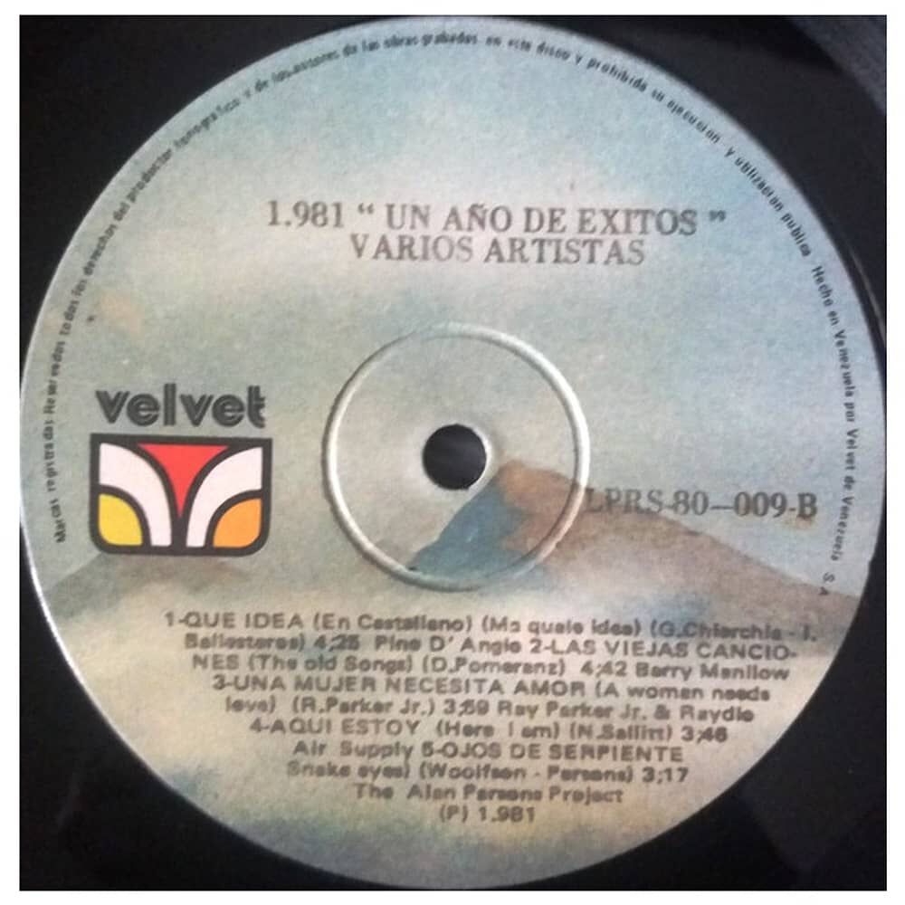 1981 - Un A&ntilde;o De Exitos - Varios Artistas | Vinilo Usado image number 2.0