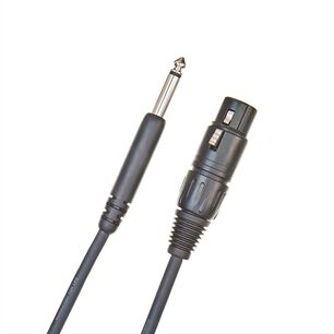 Cable Micr&oacute;fono Xlr-ts 1/4 7,6m Pw-cgmic-25 Daddario