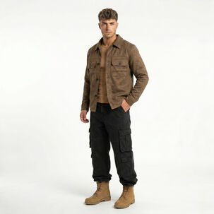 Chaqueta Sobrecamisa Gamuza Soft Hombre Fabrizio