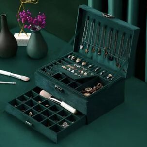 Maletin Joyero 3 Niveles Organizador De Joyas
