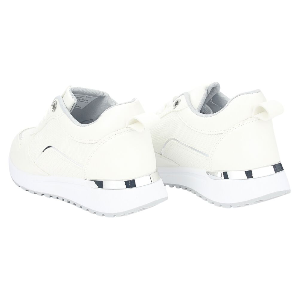Zapatilla Chalada Mujer Fly-1 Blanco Urbano image number 4.0