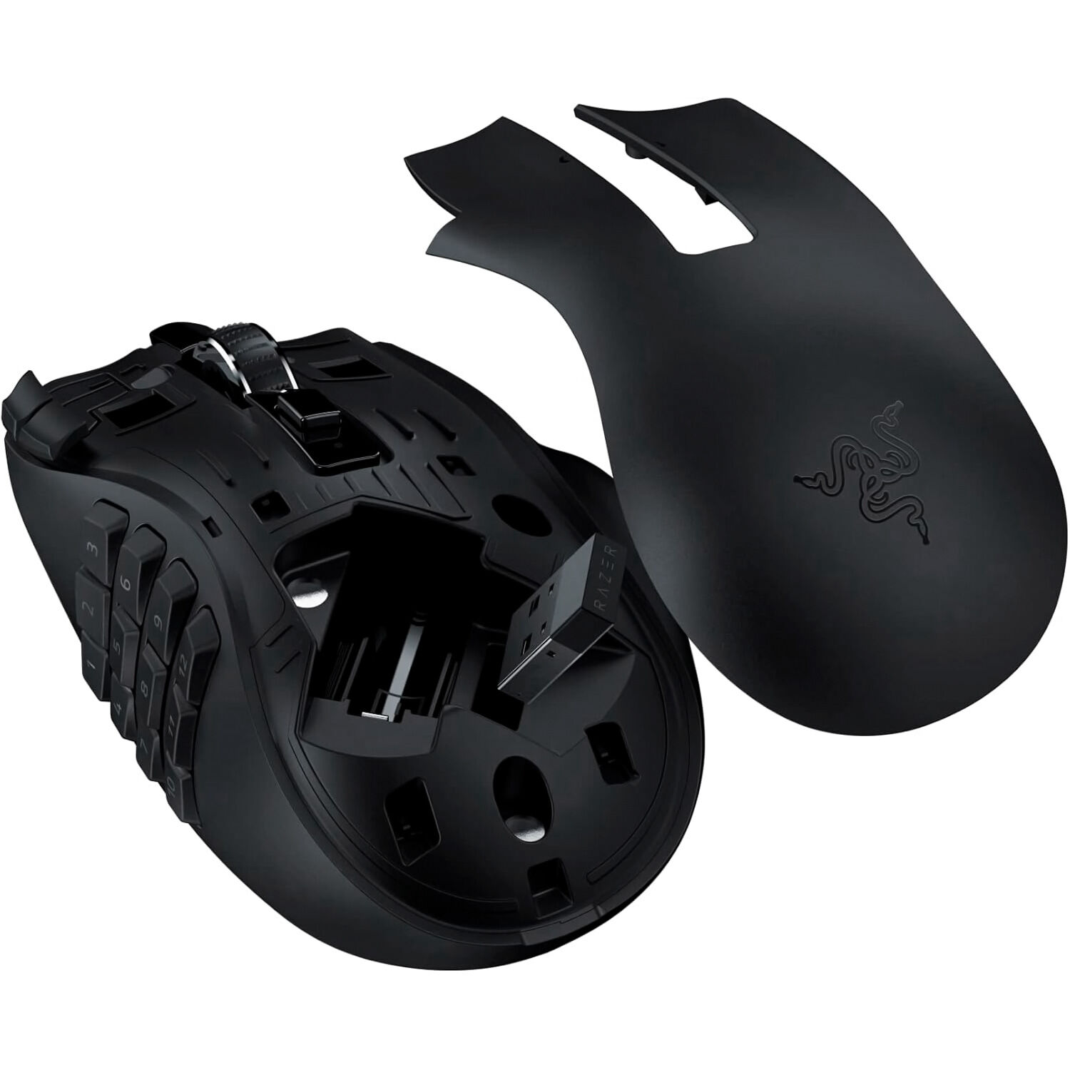 Mouse Gamer Razer Naga V2 Hyperspeed Inal&aacute;mbrico image number 4.0