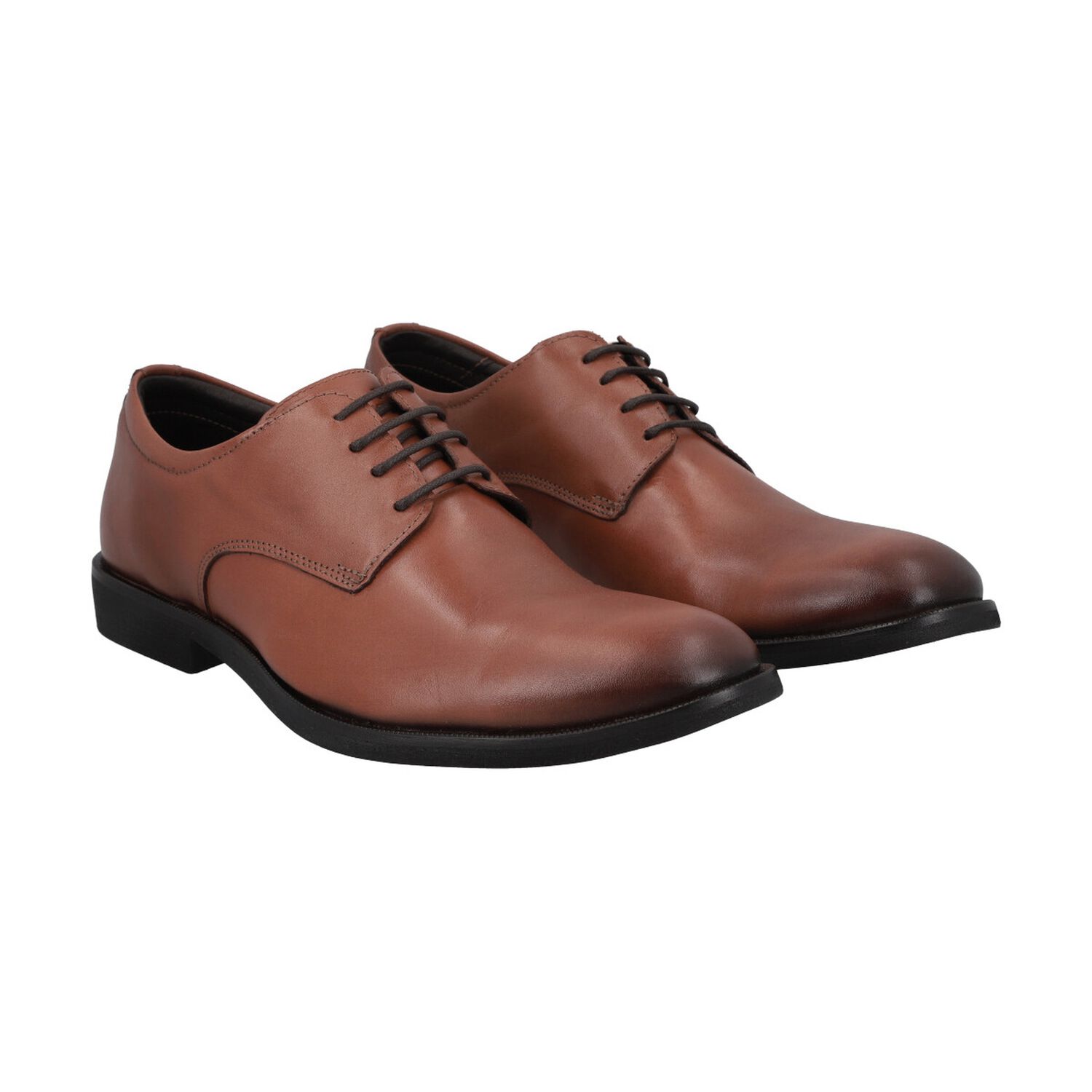Zapato Formal Hombre Cuero Marron Perlatto image number 3.0