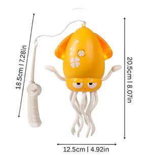 Pulpo Bailar&iacute;n Juguete M&aacute;gico Electr&oacute;nico Con Luces