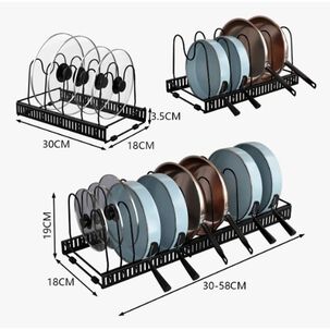 Rack Organizador De Ollas Expandible Menaje Tablas Tapas